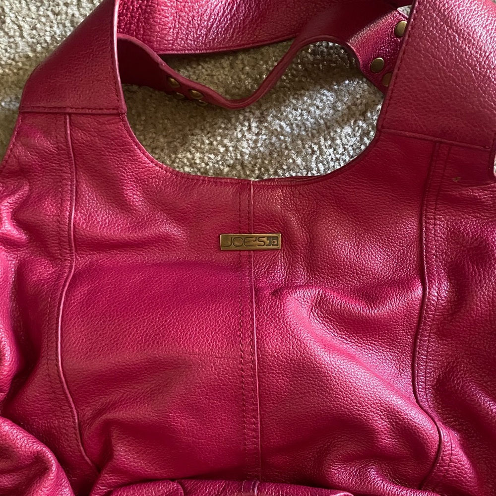 Joe’s leather purse